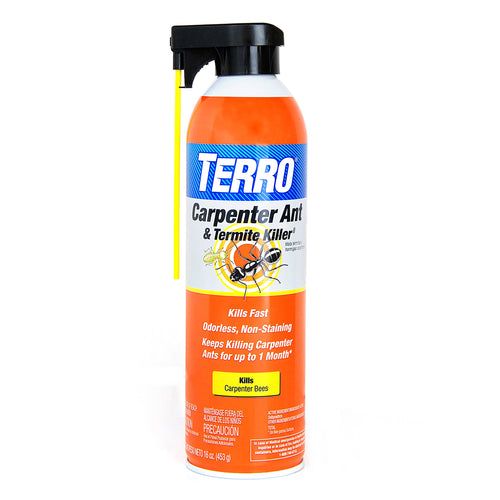 Terro Carpenter Ant, Termite, and Carpenter Bee Killer Aerosol Spray, 16 oz