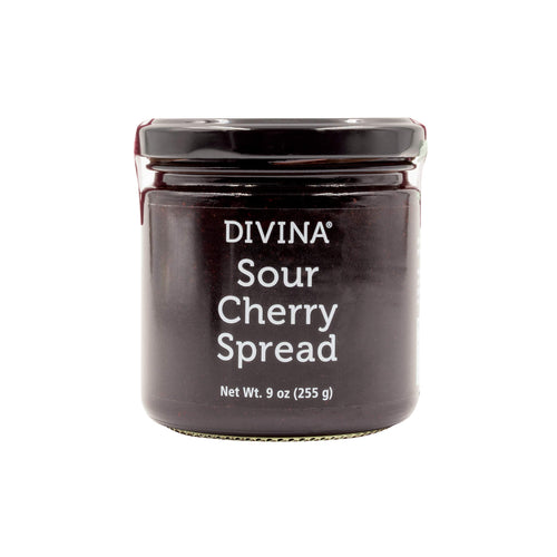 Divina Sour Cherry Spread, 9 oz