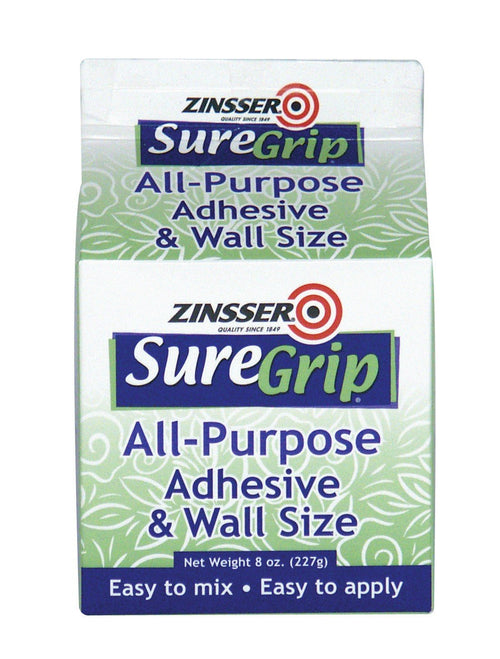 Zinsser SureGrip Starch-Based Adhesive and Wall Size, 8 oz