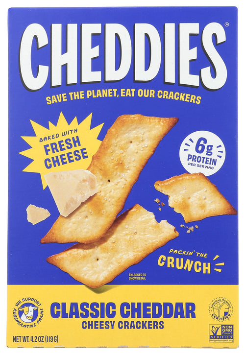 Cheddies Cheddar Cheese Crackers, 4.2 oz