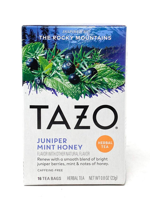 Tazo Juniper Mint Honey Tea Bags, 16 Count