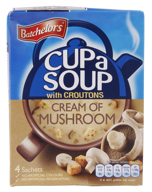 Batchelors Cup a Soup with Croutons, Cream of Mushroom, 99 g