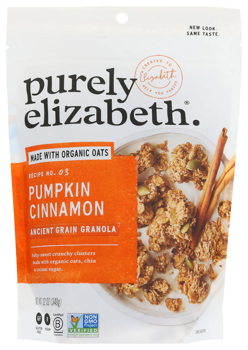 Purely Elizabeth Pumpkin Cinnamon Ancient Grain Granola, 12 oz