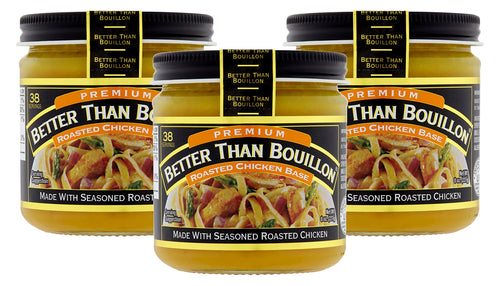 Better Than Bouillon Roasted Chicken Base, 8 oz (Pack of 3)