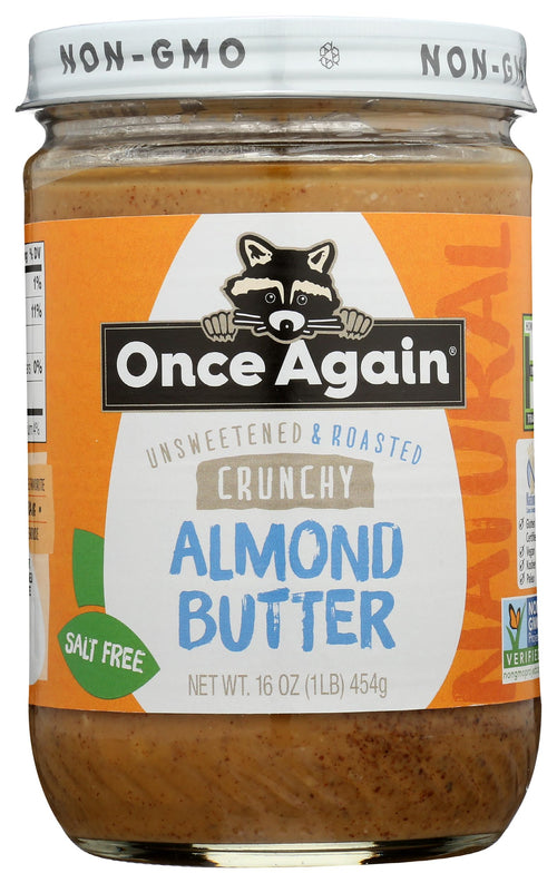 Once Again Crunchy Almond Butter, 16 oz