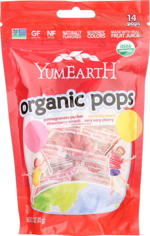 YumEarth Organic Lollipops, 15 Count