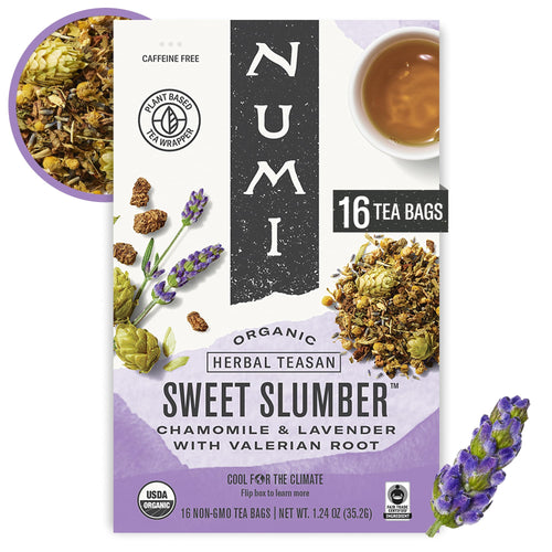 Numi Organic Sweet Slumber Tea, 16 Herbal Tea Bags