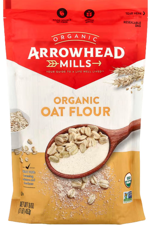 Arrowhead Mills Organic Oat Flour, 16 oz