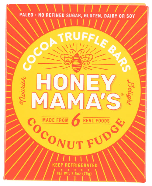 Honey Mama's Cocao Nectar Coconut Bar, Organic, 2.5 oz
