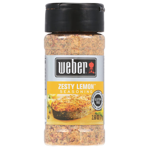 Weber Zesty Lemon Seasoning, 2.5 oz
