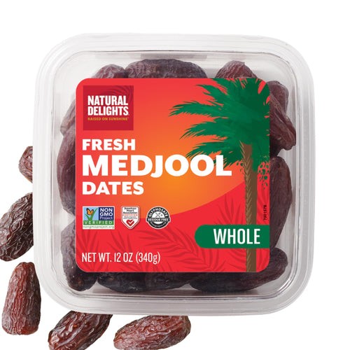 Natural Delights Whole Medjool Dates, 12 oz