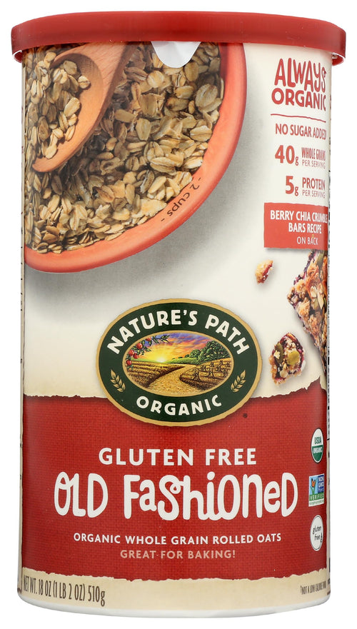 Nature's Path Organic Old Fashioned Oatmeal, 18 oz