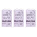 Grandpa's Witch Hazel Bar Soap, 4.25 oz (Pack of 3)