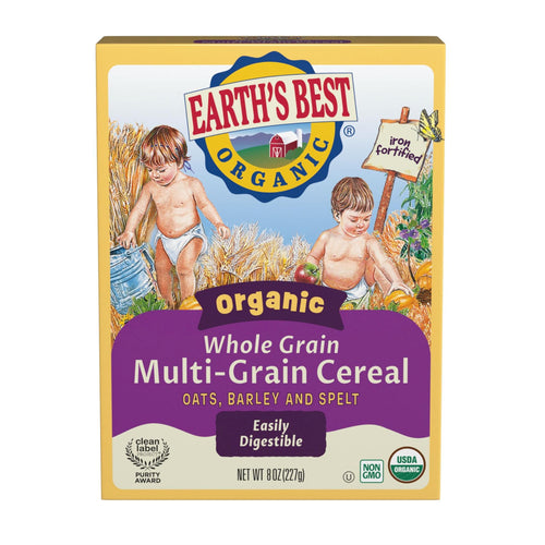 Earth's Best Organic Whole Grain Multi-Grain Infant Cereal, 8 oz