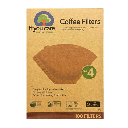 If You Care Unbleached Paper Coffee Filters, No. 4