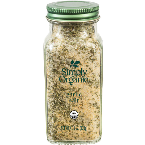 Simply Organic Garlic Salt, 4.7 oz