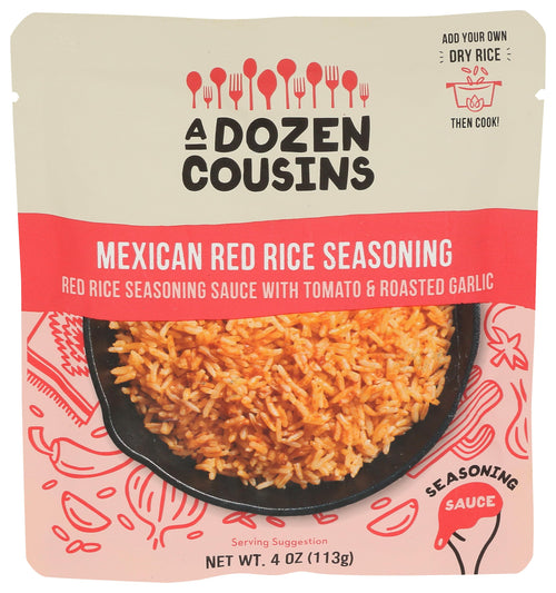 A Dozen Cousins Mexican Red Rice Seasoning Sauce, 4 oz