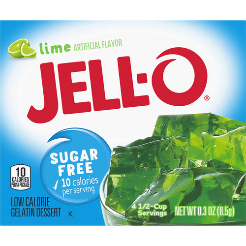 Jell-O Lime Gelatin Dessert Mix (Pack of 6)