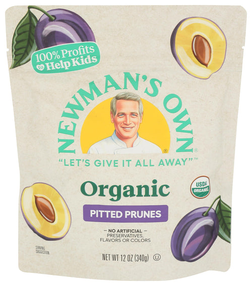 Newman's Own Organic Dried Prunes, 12 oz