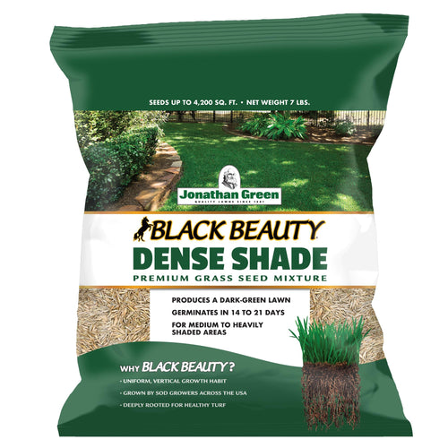 Jonathan Green Black Beauty Dense Shade Grass Seed, 7 lb