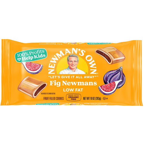 Newman's Own Fig Newmans Low Fat Cookies, 10 oz (Pack of 6)
