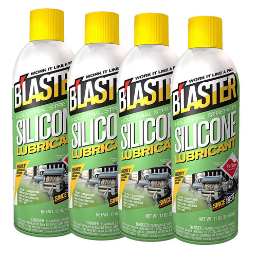 Blaster Silicone Lubricant, 11 oz (Pack of 4)
