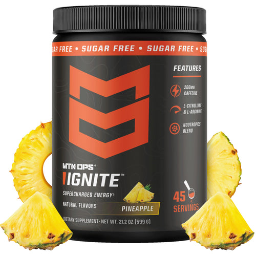 MTN OPS Ignite Energy Powder, Pineapple