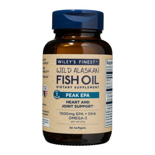 Wiley's Finest Wild Alaskan Fish Oil Peak EPA, 30 Count