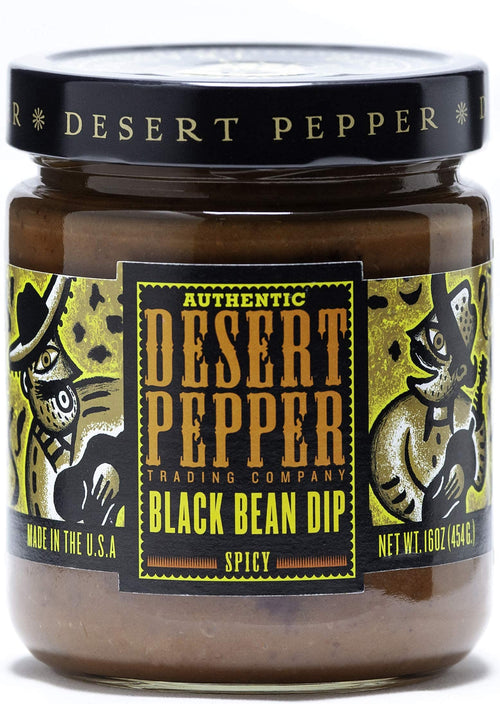 Desert Pepper Trading Company Spicy Black Bean Dip, 16 oz