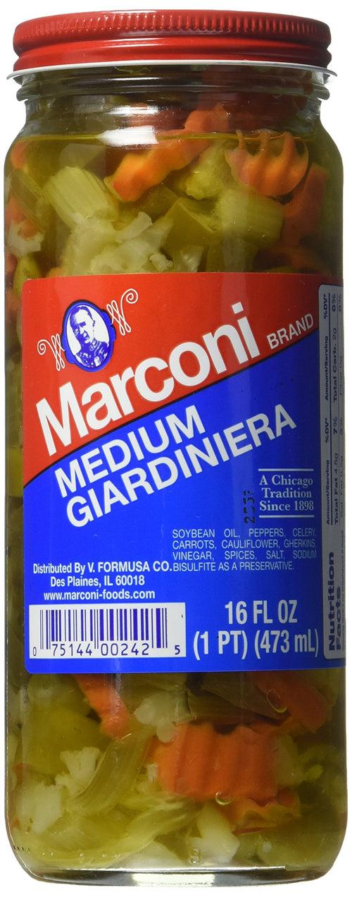 Marconi Medium Giardiniera, 16 oz