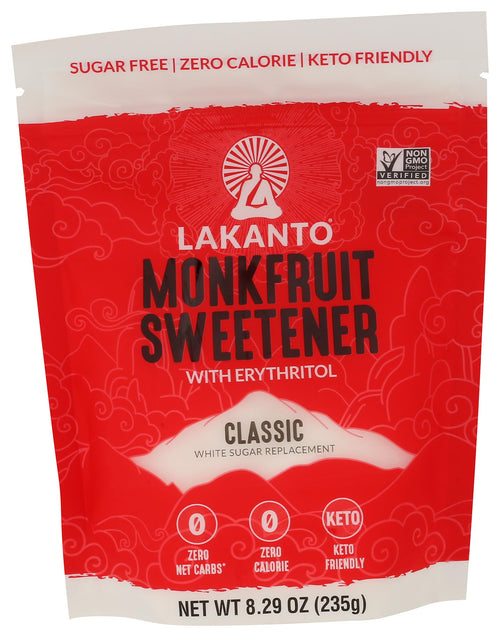Lakanto Classic Monkfruit Sweetener, 8.29 oz