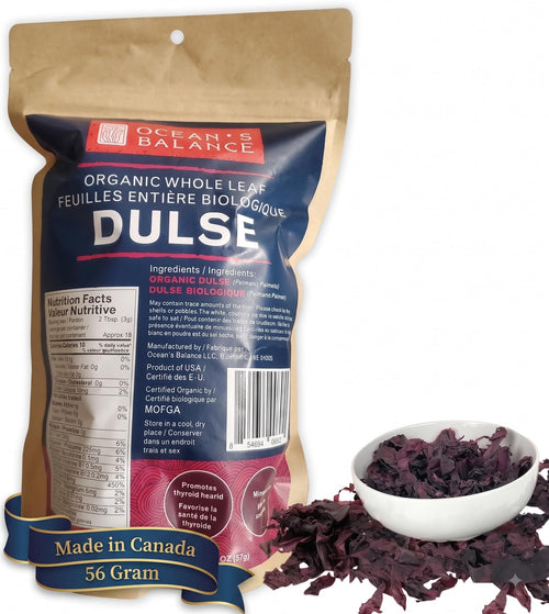 Ocean's Balance Organic Whole Leaf Dulse, 2 oz Bag
