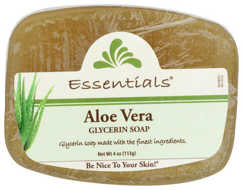 Clearly Natural Essentials Aloe Vera Pure Glycerine Soap, 4 oz