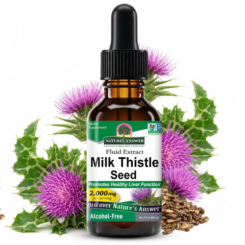 Nature's Answer Milk Thistle Extract 2000 mg, 2 oz