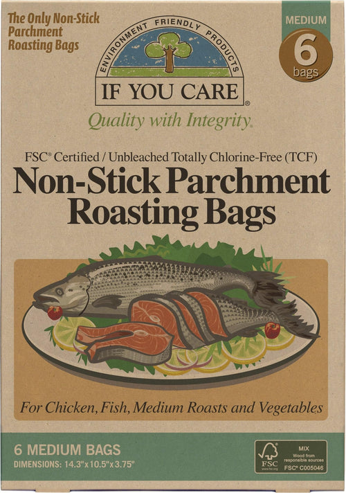 If You Care Parchment Roasting Bags, Medium, 6 Count