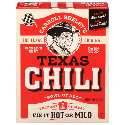 Carroll Shelby's Original Texas Brand Chili Kit, 3.65 oz