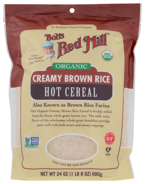 Bob's Red Mill Organic Brown Rice Hot Cereal, 24 oz