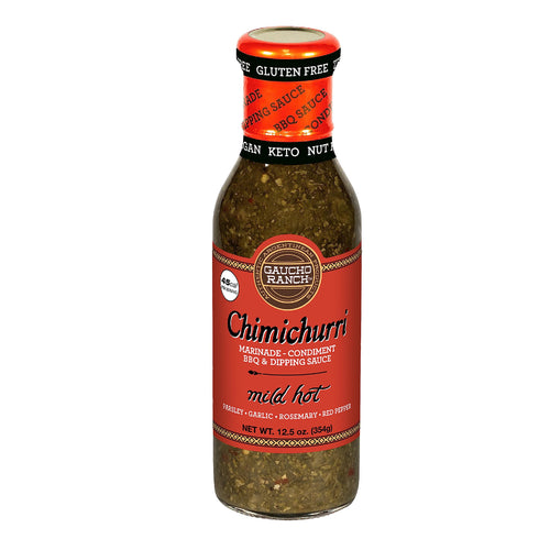 Gaucho Ranch Gourmet Chimichurri Steak Sauce, Mild Hot