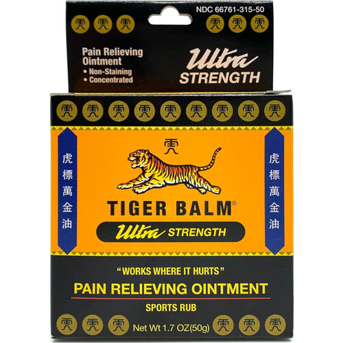 Tiger Balm Sport Rub Ultra Strength Pain Relieving Ointment, 1.70 oz (Pack of 5)