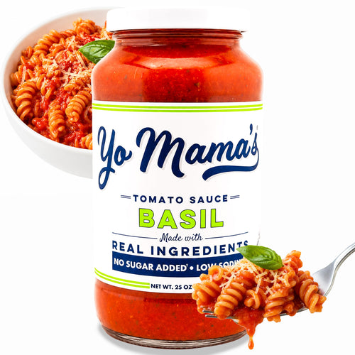 Yo Mama's Foods Keto Tomato Basil Pasta Sauce