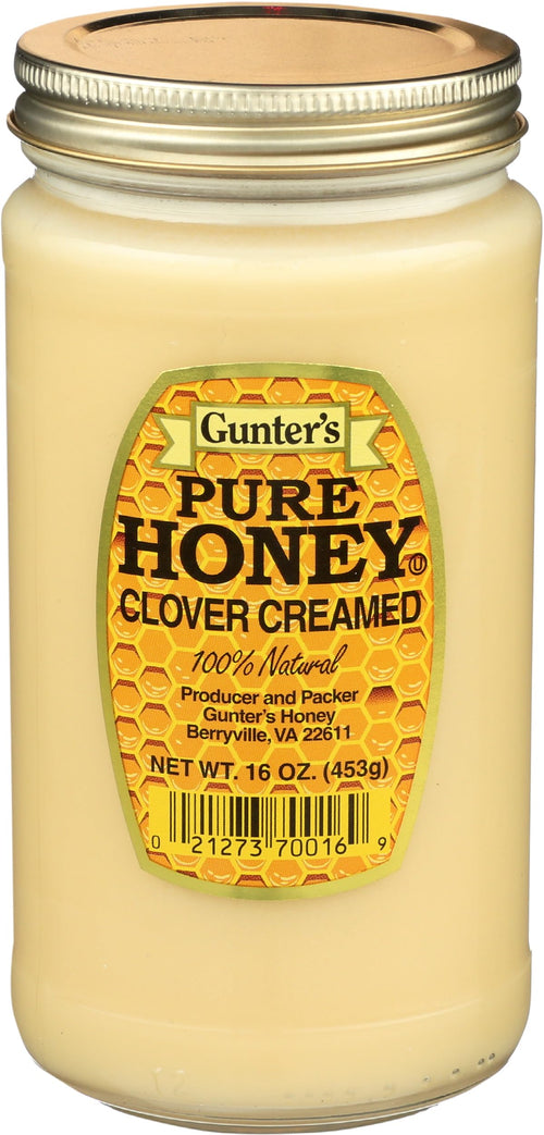 Gunter Cream Honey, 16 oz