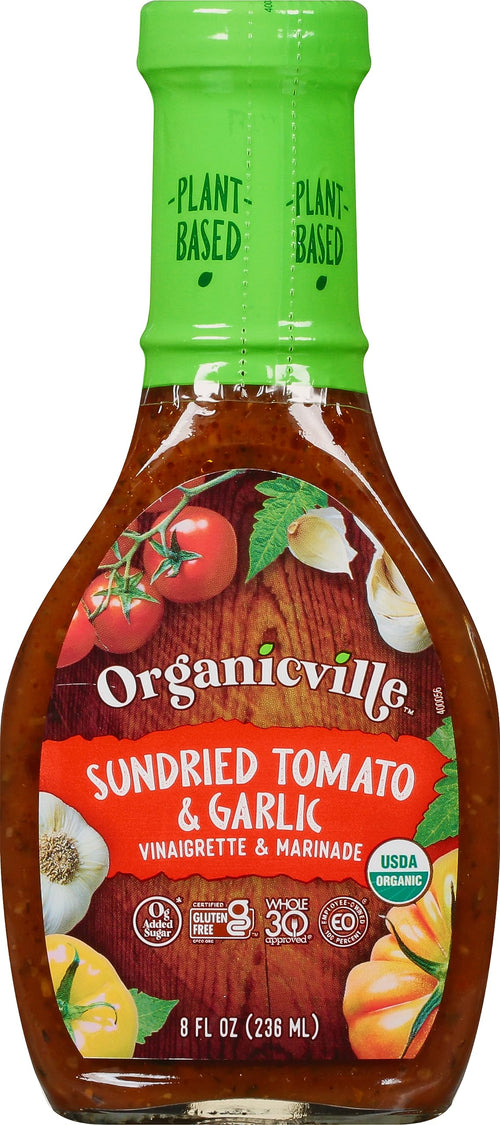 Organicville Sundried Tomato and Garlic Vinaigrette, 8 oz