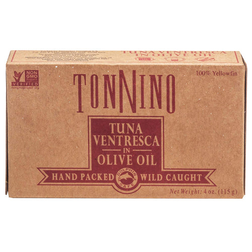 Tonnino Tuna Ventresca in Oil, 4 oz (Pack of 6)