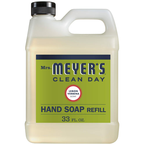 Mrs. Meyer's Clean Day Liquid Hand Soap Refill, Lemon Verbena, 33 fl oz
