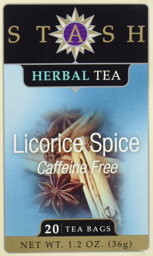 Stash Herbal Tea, Licorice Spice, 20 Tea Bags (1.2 oz)