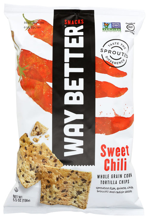 Way Better Snacks Sweet Chili Classic Tortilla Chips, 5.5 oz
