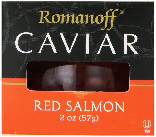 Romanoff Red Salmon Caviar, 2 oz Jar