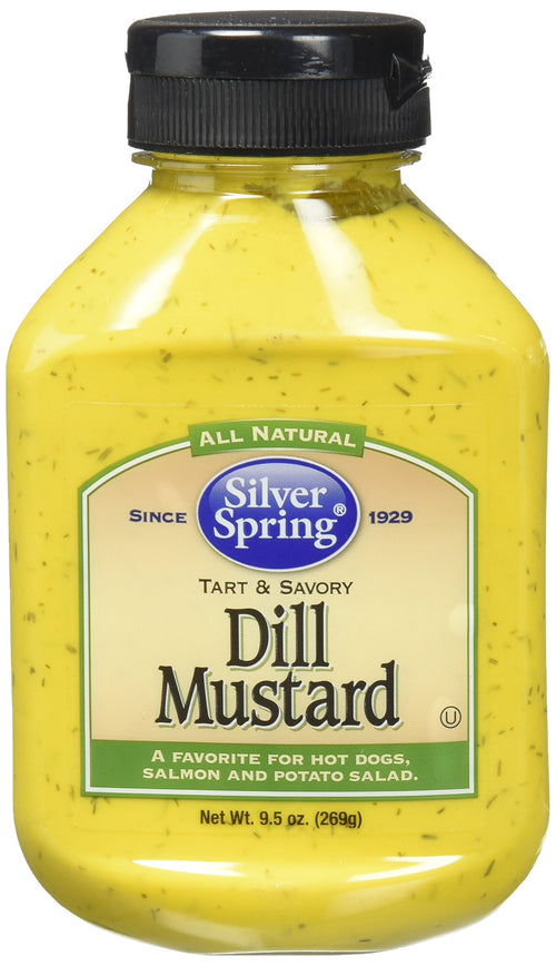 Silver Springs Spring Dill Mustard, 9.5 oz