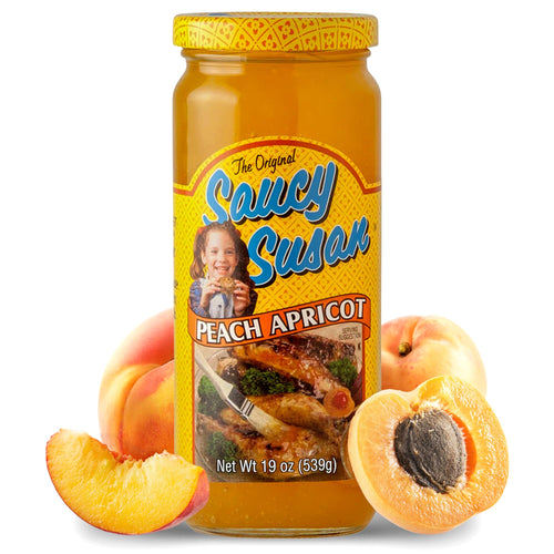 Saucy Susan Peach Apricot Original Sauce, 19 oz Jar