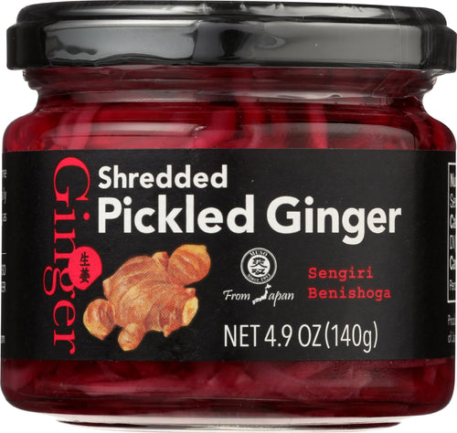 Muso From Japan Shredded Pickled Ginger, 4.9 oz